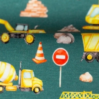 Jersey | ARON Baustellenfahrzeuge | Moosgrün gelb